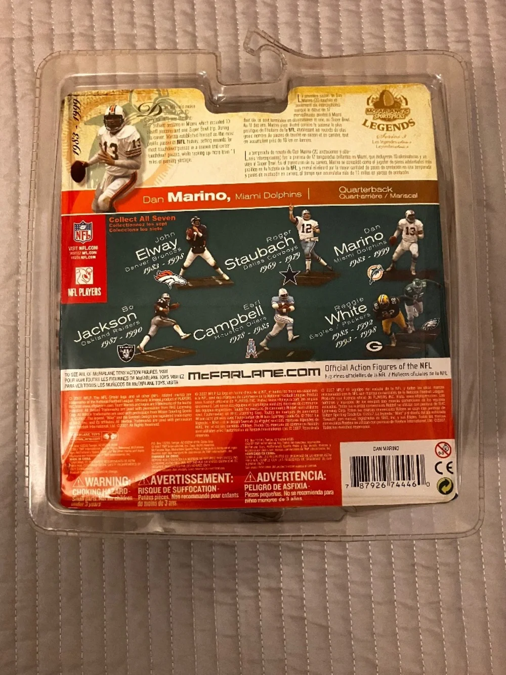 McFarlane Toys NFL Legends Dan Marino 6